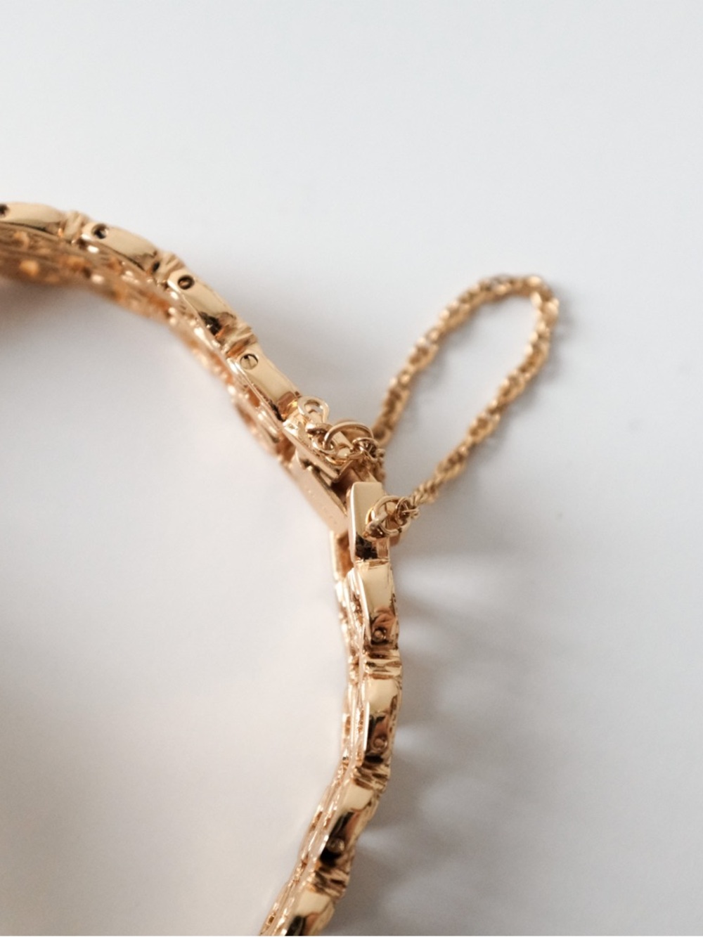 Vintage Dior Gold-Tone Bracelet Watch with Blue Dial - Picture 7 of 9